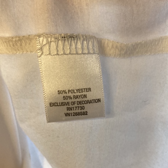 Converse One Star Sheer Tank Top with Pocket, size XS - Picture 10 of 10